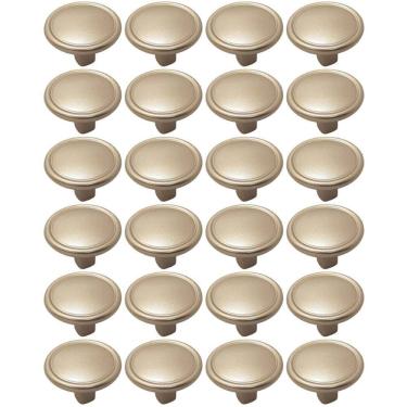 Imagem de Conjunto 24 Puxadores 1764 Grenade Ponto Dourado Móveis Armários Gavetas Torralba