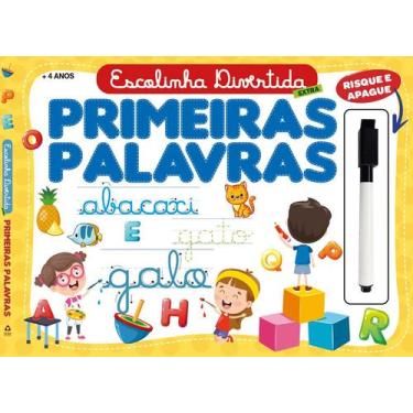 Imagem de Livro - Escolinha Divertida Extra - Primeiras Palavras - On Line