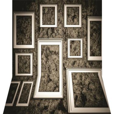 Imagem de Fundo Fotográfico Newborn Em Tecido Molduras 1,50X2,20