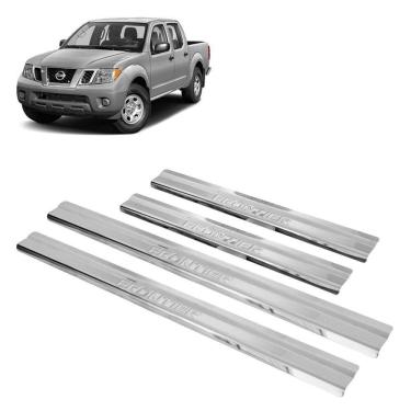 Imagem de Soleira Inox Cromada Alto Relevo Frontier 2012 2013