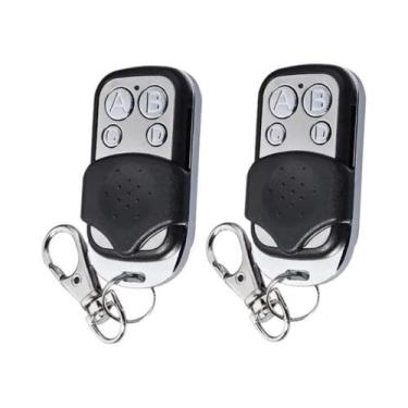 Imagem de Controle Remoto Chaveiro 433MHz Copiador Clonador Para Portão De Garag