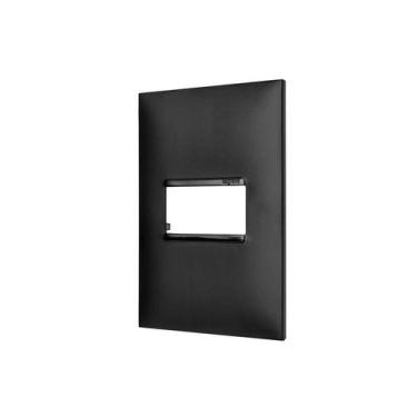 Imagem de Placa Posto 4x2 Preta Pct /1 - LEGRAND PIAL PLUS +