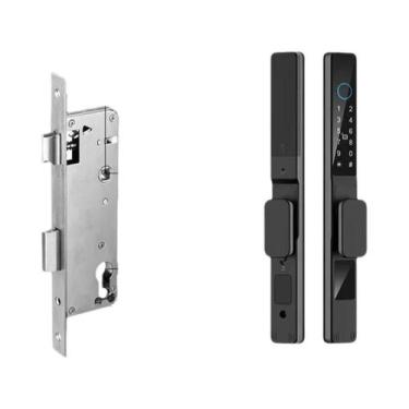 Imagem de Fechadura Inteligente Biométrica Slim À Prova d'Água Com Impressão Dig