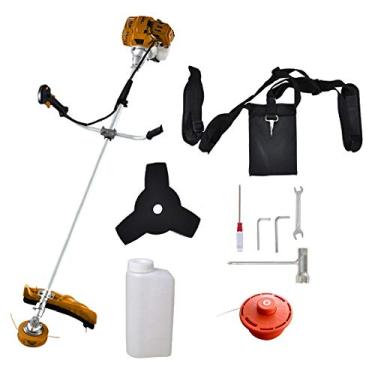 Imagem de Roçadeira À Gasolina c/Lâmina e Carretel 2,2HP 2t 55CC SKIM5500 Intech Machine