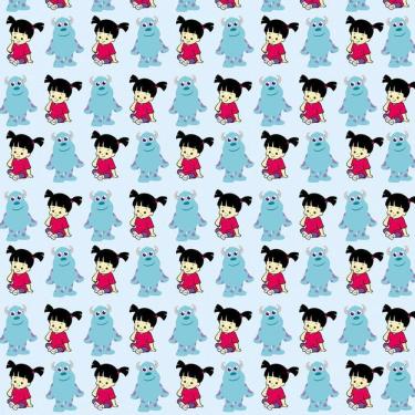 Imagem de Papel Parede Adesivo Monstros Sa Infantil Bebe Autocolante