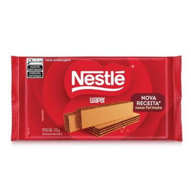 Imagem de Biscoito Wafer Chocolate Classic Nestlé 110g Pacote Crocante