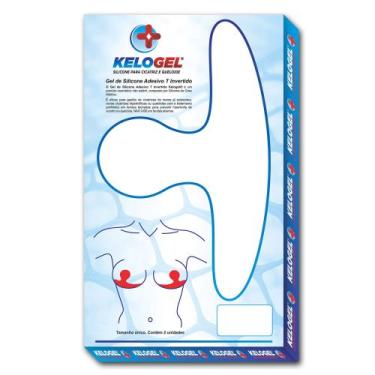 Imagem de ADESIVO EM GEL DE SILICONE T INVERTIDO 23CMx13CM 2UN KELOGEL, 28CMx13C
