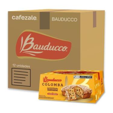 Imagem de Colomba Bauducco Frutas Cristalizadas Kit 12 Colombas 400G