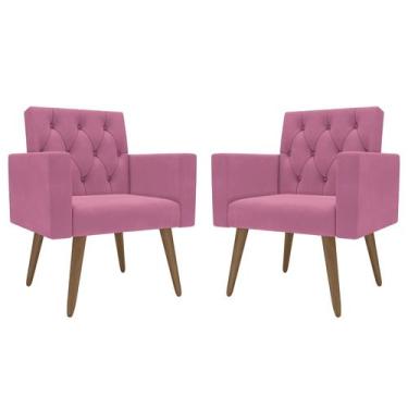 Imagem de Kit 2 Poltronas para Sala Escritório Recepção Sala de Espera Thais Sue