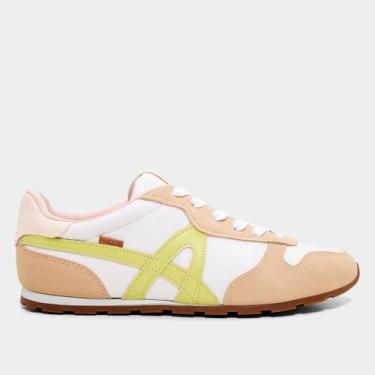 Imagem de Tênis Anacapri Virginia Feminino, Branco, Bege, 37