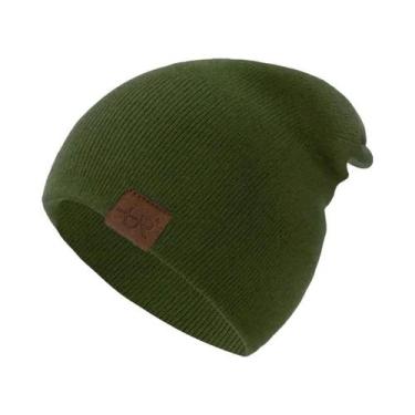Imagem de Gorro Unissex De Malha Macia E Quente, Casual, Elegante, Liso, Para Us