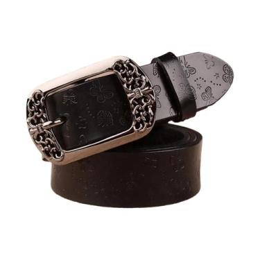 Imagem de 1pcbelt novo cinto vintage feminino versátil decorativo pinbuckle cint