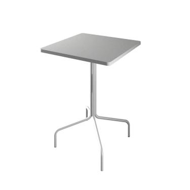 Imagem de Mesa Bistrô Quadrada Barcelona 80cm Branco TX