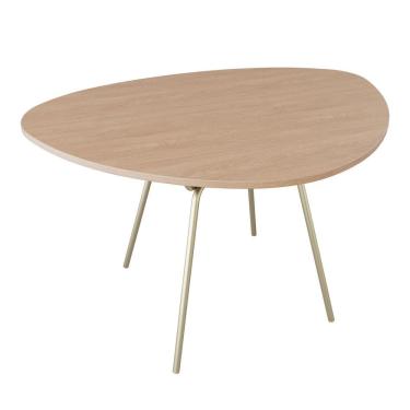 Imagem de Mesa de Jantar Orgânica 120cm Barcelona Nogueira