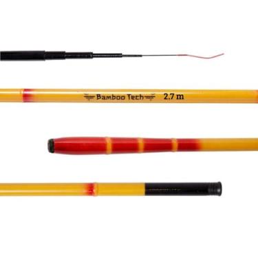 Imagem de Vara Telescópica Bamboo Tech 2.7 metros Impomag Cor:BegeTamanho:Único,