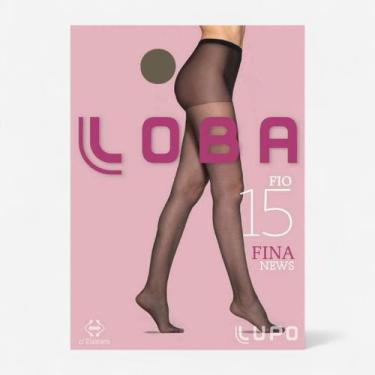 Imagem de Meia Calça Lupo Fio 15 Microfibra News Loba Natural, Natural, G