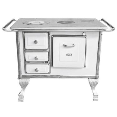 Imagem de Fogão a Lenha Maestro Número Um Saída Direita Chapa Ferro Fundido, BRA