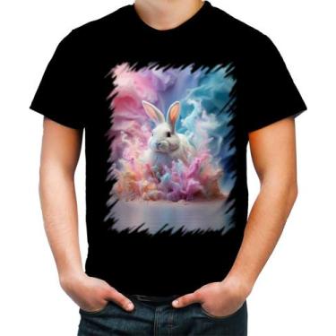Imagem de Camiseta Colorida Páscoa Coelhinho Explosão de Cores 6 - Kasubeck Stor