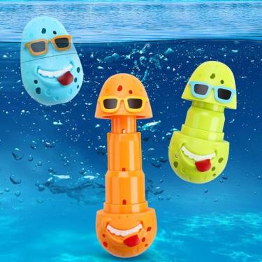 Imagem de Conjunto de brinquedos de mergulho em piscina DDZOOU Clown Eggs Diving