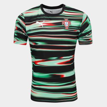 Imagem de Camisa Seleção Portugal Prematch 25/26 s/n Torcedor Puma Masculina-Masculino