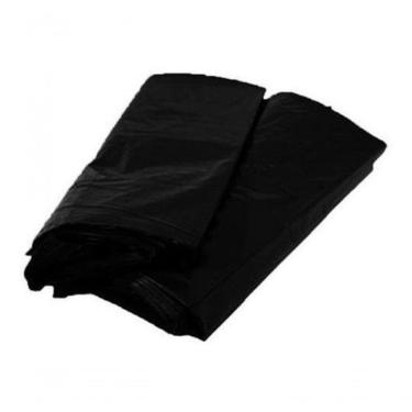 Imagem de Saco para Lixo 100 Litros Reforçado Preto 0,08MM Pacote com 100 Unidades Higipack
