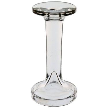 Imagem de CASTIÇAL PORTA VELA HOME&CO ECO CRYSTAL 17x9x9cm TRANSPARENTE