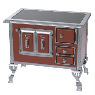 Imagem de Fogao a Lenha Venax GII n 1 Sec XVIII Premium Tabaco, SAIDA ESQUERDA