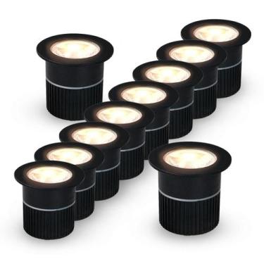 Imagem de Kit Balizador Led Embutido Solo Essence 2w, 5w 3000k Branco Quente IP6