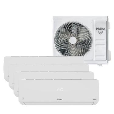 Imagem de Ar Condicionado Quadri Split Inverter Philco 4x12000 BTU/h Quente e Frio PAC42QV - 220...
