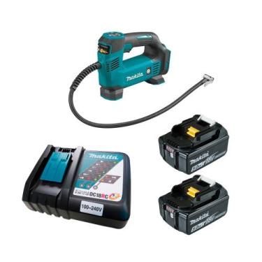 Imagem de Compressor De Ar 18V DMP180Z C/ 2 Baterias 5AH Makita Bivolt