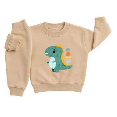 Imagem de Conjunto Moletom Infantil Bebê Menino Peluciado Roupa Inverno Flanelad