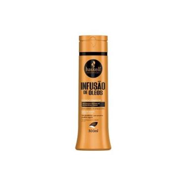 Imagem de Condicionador Haskell Infusão de Óleos 300ml  Nutrição, Brilho e Contr