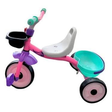 Imagem de Triciclo bicicleta Infantil Aventura Com 3 Rodas pedal Passeio Criança