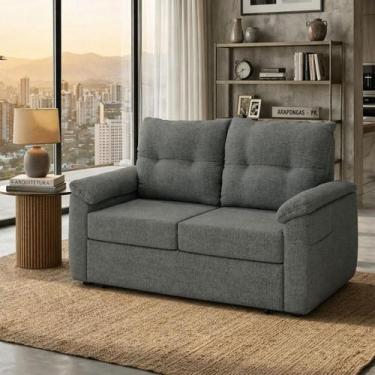 Imagem de Sofá Cama 2 Lugares casal 1,60 mts Chenile Tiffany Matrix, LINHO GROSS
