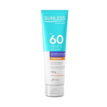 Imagem de Protetor solar sunless fps60 toque seco 120g - FARMAX