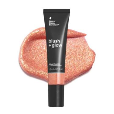 Imagem de Blush Líquido Blush +Glow Rosa Rosedourex Quem Disse, Berenice 15ml