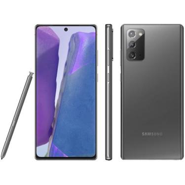 Imagem de Smartphone Samsung Galaxy Note 20 256GB Mystic Gray 5G 8GB RAM 6,7" Câ