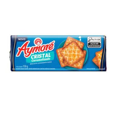 Imagem de Biscoito Aymoré Novo Cristal Caramelizado 150g - Aymore