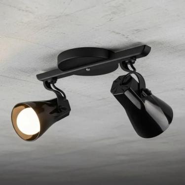 Imagem de Luminária de Teto Spot Trilho Direcionável Octa 2 Lâmpadas Praia Litor