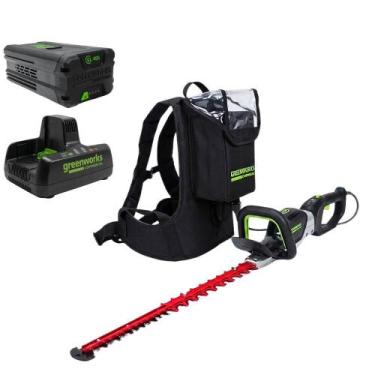 Imagem de Aparador de Cerca Viva 82V com Mochila + Bateria 4,0Ah + Carregador Bi