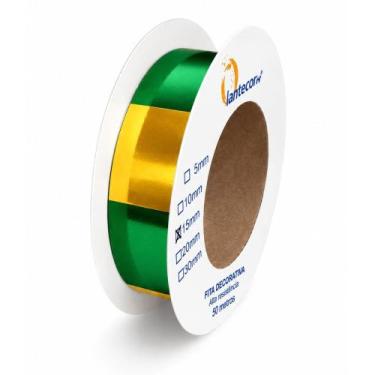Imagem de Fita Metalóide Metalizada 15mm x 50 metros - Lantecor - Lantecores, LI