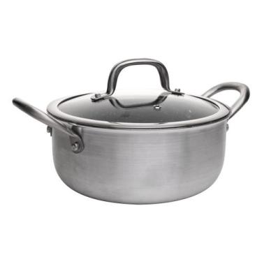 Imagem de Caçarola Panela Indução Antiaderente Prime Cook Cinza 20cm Wolff