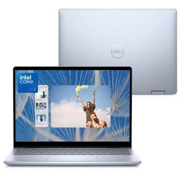 Imagem de Notebook 2 em 1 Dell Inspiron 2IN1-I150U-M50CC 14" FHD+ Touch Intel® C7 150U 16GB 1TB Win11 Prata Garantia Local + CCare