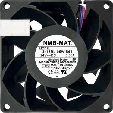 Imagem de Cooler 3115RL-05W-B66 24V 12W 0.5A 3L 3 Pinos 80X80X38MM B2 - NMB