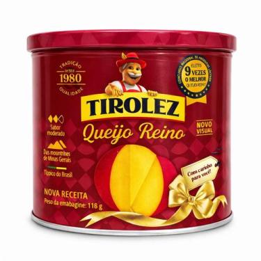 Imagem de Queijo do Reino Lata de Presente Especial Tirolez Aproximadamente 600g