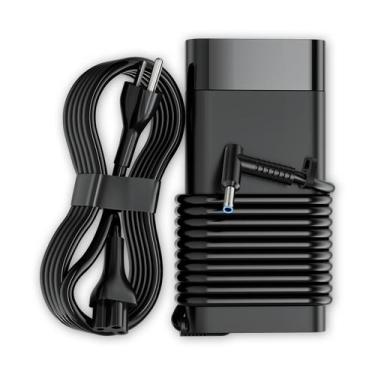 Imagem de Adaptador AC iziulg 150W 19,5V para notebooks HP  Conector azul 4,5  3