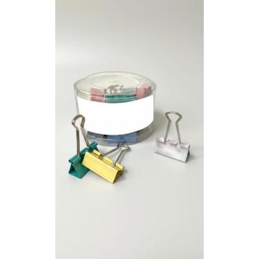 Imagem de Prendedor de Papel 32mm Candy Colors 24 Unidades - Congratulations Sto