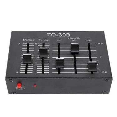 Imagem de Equalizador EQ POENVFPO de 3 bandas com controle de balanceamento e vo