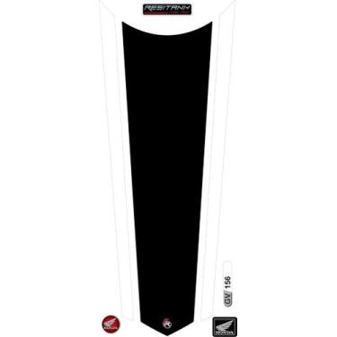 Imagem de Adesivo Em Pvc Resinado Personalizado Gravata P Moto Cg160 - Resitank,