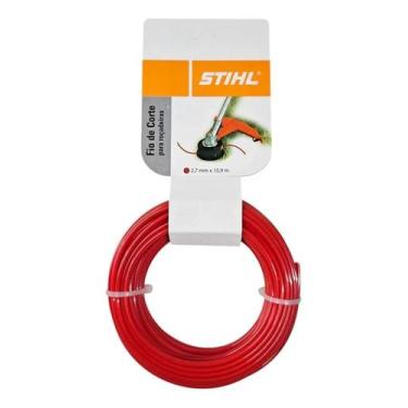 Imagem de Fio Nylon Redondo Roçadeira 2,7mm X 10,9 Metros Stihl